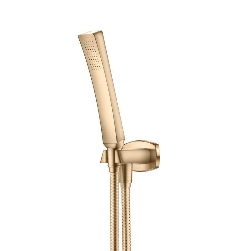 Serie 240 Hand Shower Set - Wall Mount - 7" Brass/Brushed Bronze