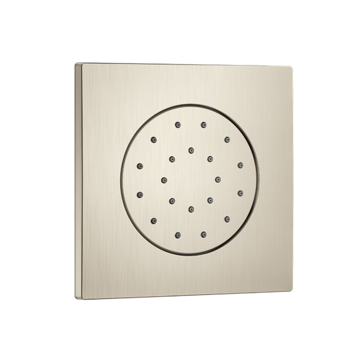 Serie 160 Shower Jet - Wall Mount - 5" Brass/Brushed Nickel