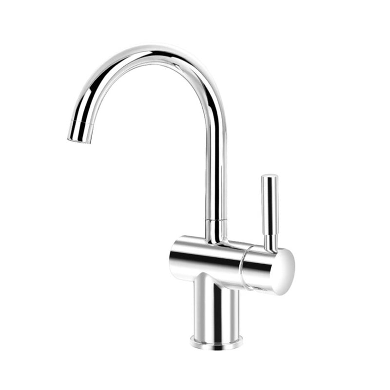 Serie 100 Kitchen Faucet - Single Hole - 13" Brass/Polished Chrome
