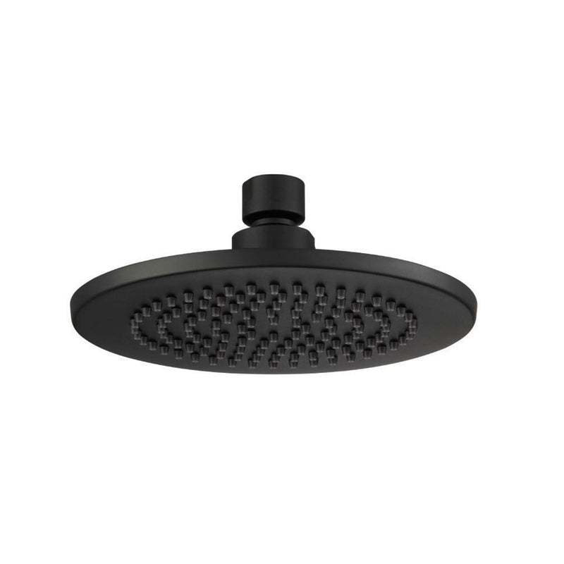 Serie 100 2 Way Pressure Balance Complete Shower Set - Wall Mount - 6" Brass/Matt Black