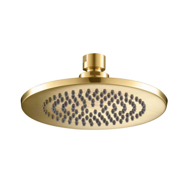 Serie 100 2 Way Pressure Balance Complete Shower Set - Wall Mount - 6" Brass/Satin Brass