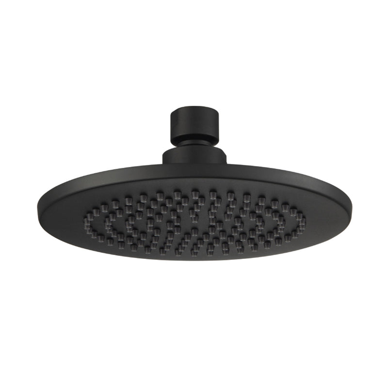 Serie 100 2 Way Pressure Balance Complete Shower Set - Wall Mount - 6" Brass/Matt Black