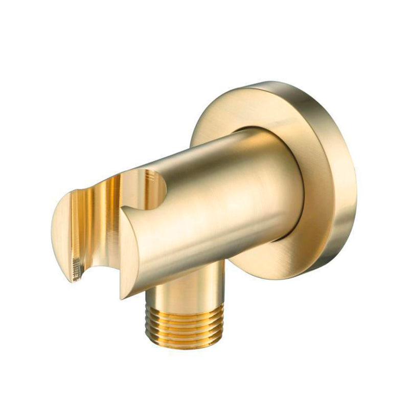 Serie 100 2 Way Pressure Balance Complete Shower Set - Wall Mount - 6" Brass/Satin Brass