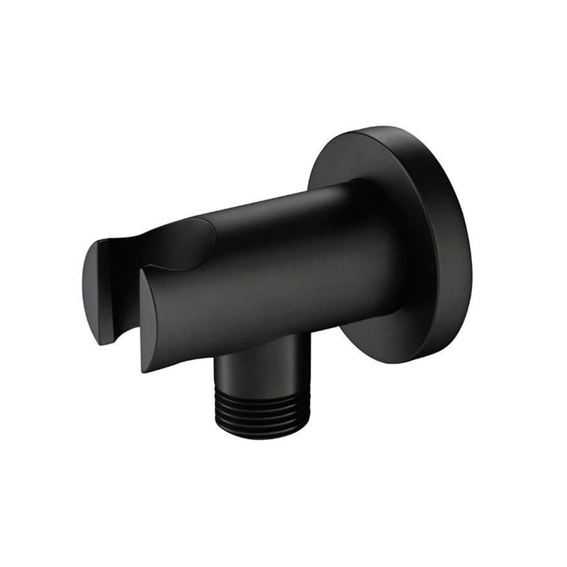 Serie 100 2 Way Pressure Balance Complete Shower Set - Wall Mount - 8" Brass/Matt Black