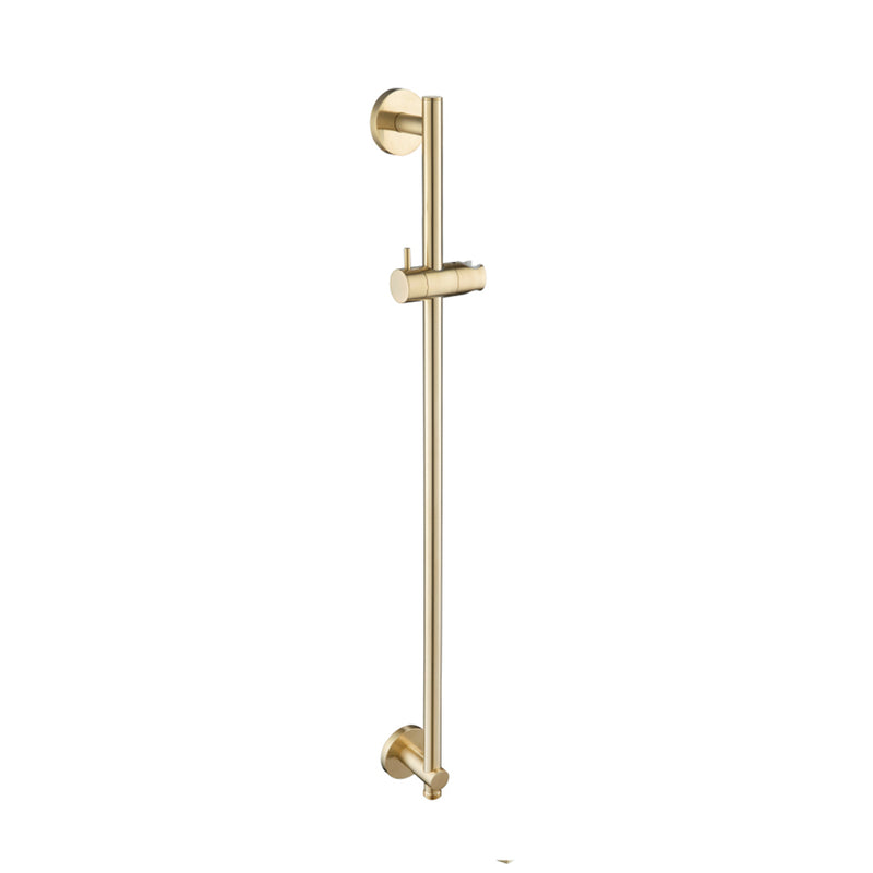 Serie 100 2 Way Pressure Balance Complete Shower Set - Wall Mount - 6" Brass/Satin Brass