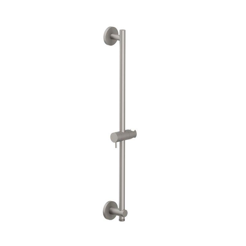 Serie 100 2 Way Pressure Balance Complete Shower Set - Wall Mount - 8" Brass/Brushed Nickel