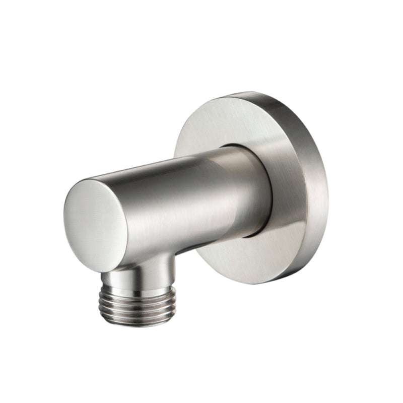 Serie 100 2 Way Thermostatic Complete Shower Set - Wall Mount - 8" Brass/Brushed Nickel