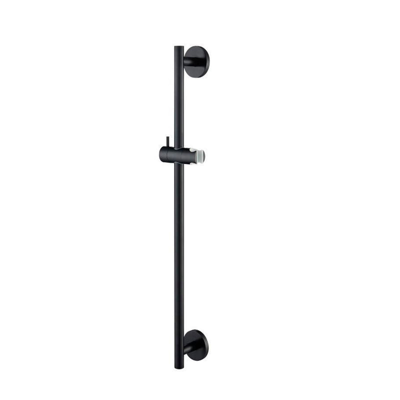 Serie 100 2 Way Thermostatic Complete Shower Set - Wall Mount - 8" Brass/Matt Black