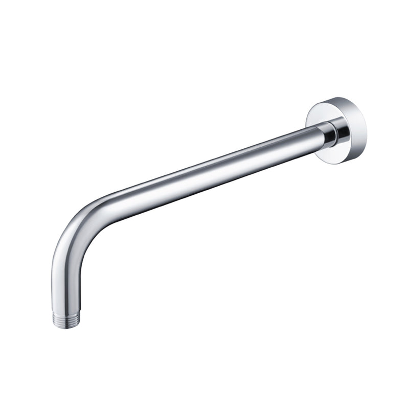 Serie 100 2 Way Thermostatic Complete Shower Set - Wall Mount - 10" Brass/Polished Chrome