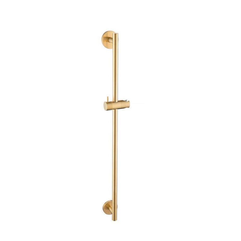 Serie 100 2 Way Thermostatic Complete Shower Set - Wall Mount - 10" Brass/Satin Brass