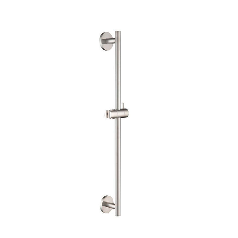 Serie 100 2 Way Thermostatic Complete Shower Set - Wall Mount - 8" Brass/Brushed Nickel
