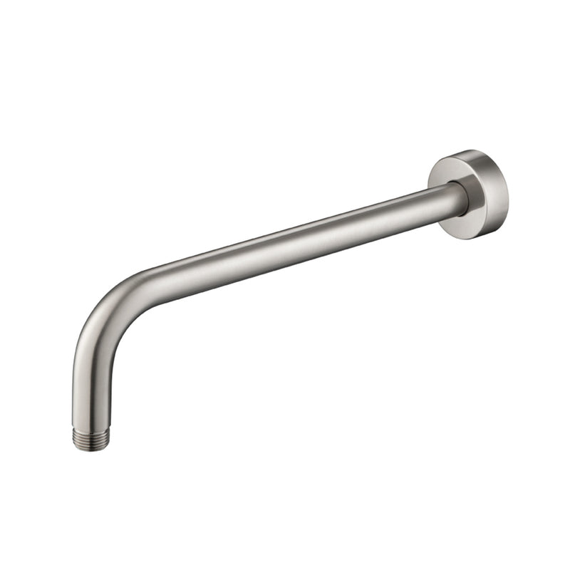 Serie 100 2 Way Thermostatic Complete Shower Set - Wall Mount - 8" Brass/Brushed Nickel