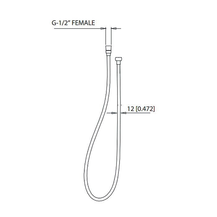 Serie 196 2 Way Thermostatic Trim Complete Shower Set - Wall Mount - 6" Brass/Satin Brass