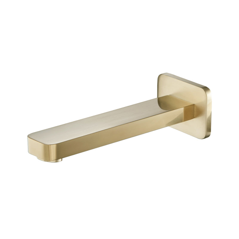 Serie 196 2 Way Pressure Balance Complete Shower Set - Wall Mount - 6" Brass/Satin Brass