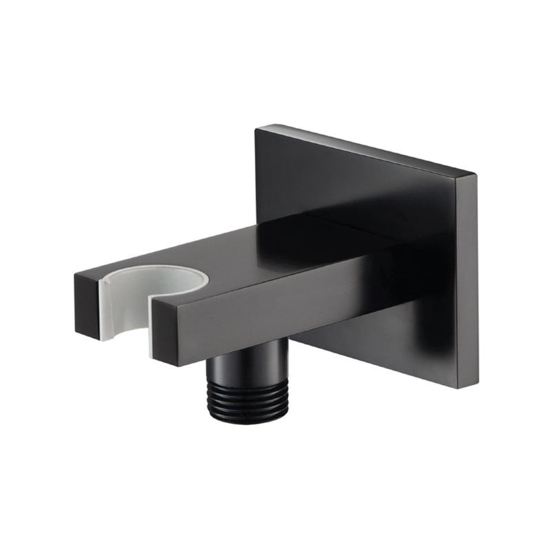 Serie 196 2 Way Pressure Balance Complete Shower Set - Wall Mount - 10" Brass/Matt Black