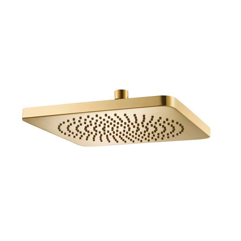 Serie 196 2 Way Pressure Balance Complete Shower Set - Wall Mount - 10" Brass/Satin Brass