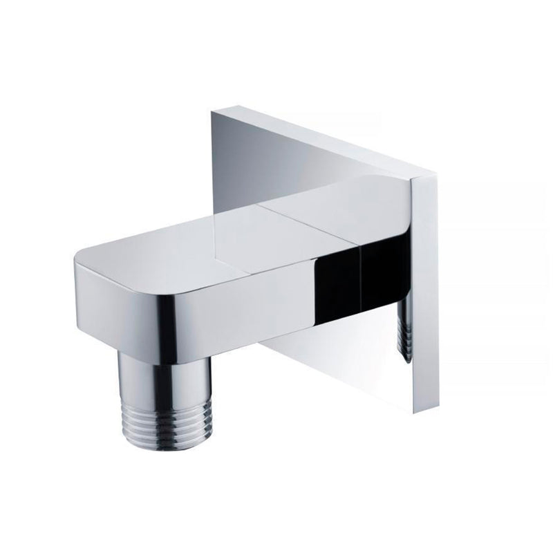 Serie 196 2 Way Pressure Balance Complete Shower Set - Wall Mount - 10" Brass/Polished Chrome