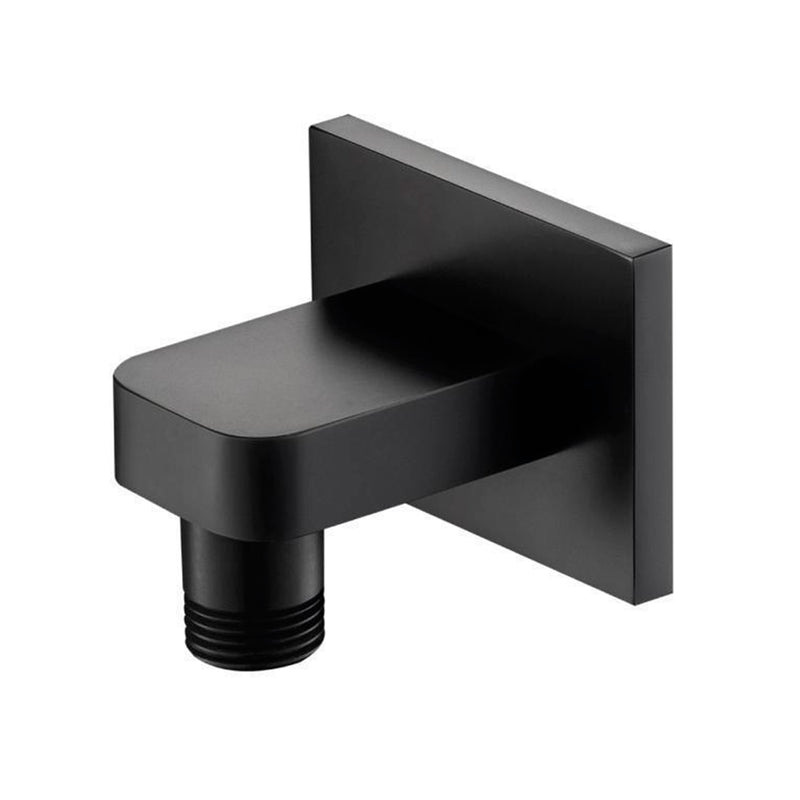 Serie 196 2 Way Thermostatic Complete Shower Set - Wall Mount - 12" Brass/Matt Black