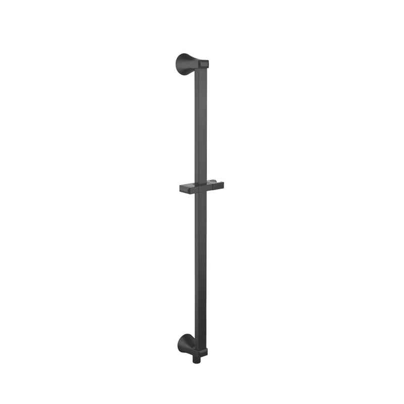 Serie 230 2-Way Thermostatic Trim Complete Shower Set - Wall Mount - 7" Brass/Matt Black