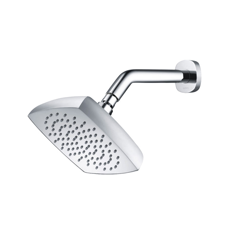 Serie 230 2-Way Thermostatic Trim Complete Shower Set - Wall Mount - 7" Brass/Polished Chrome