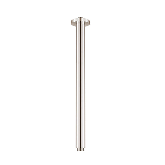 Serie 100 Round Shower Arm - Ceiling Mount - 16" Brass/Polished Nickel