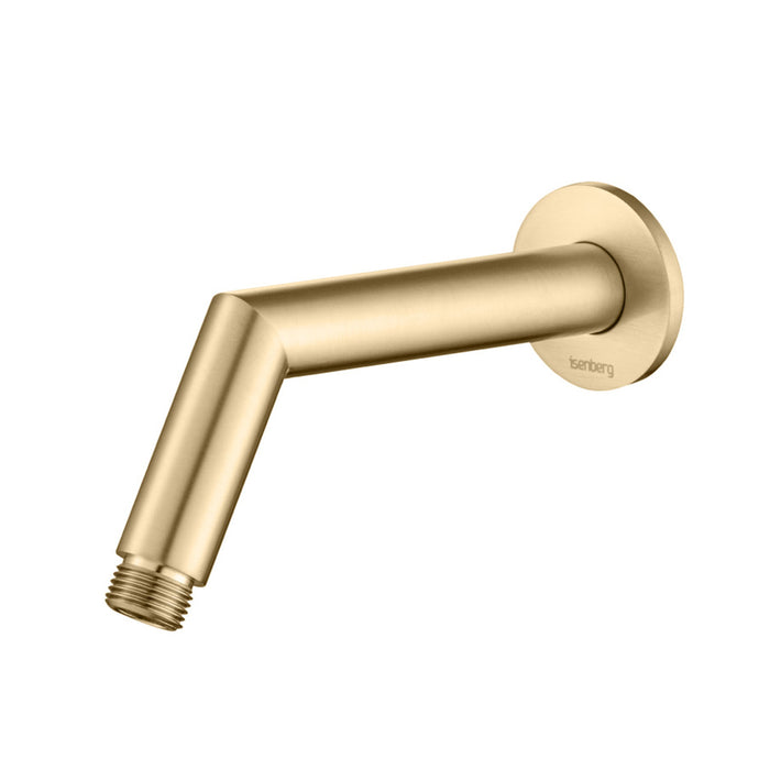 Universal Round Shower Arm - Wall Mount - 7" Brass/Brushed Bronze