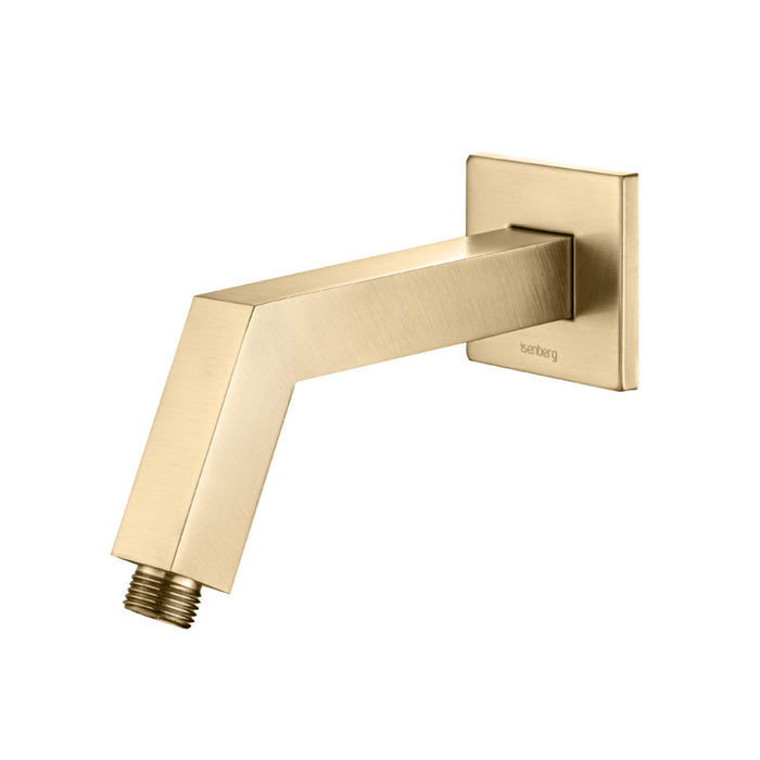 Universal Square Shower Arm - Wall Mount - 7" Brass/Brushed Bronze