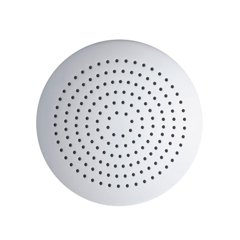 Universal Round Rainhead Shower Head - Wall Mount - 8" Brass/Polished Chrome