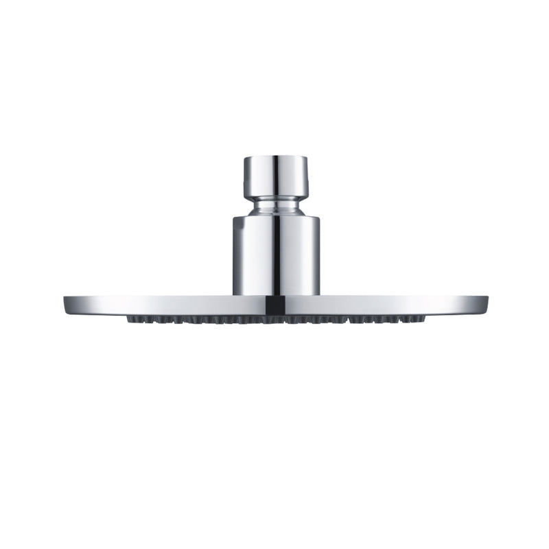 Universal Rainhead Shower Head - Wall Mount - 6" Brass/Polished Chrome