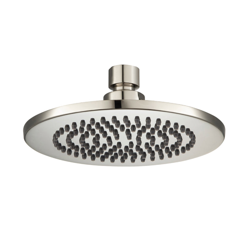 Universal Rainhead Shower Head - Wall Mount - 6" Brass/Polished Nickel