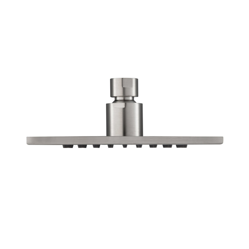 Universal Rainhead Shower Head - Wall Mount - 6" Brass/Brushed Nickel