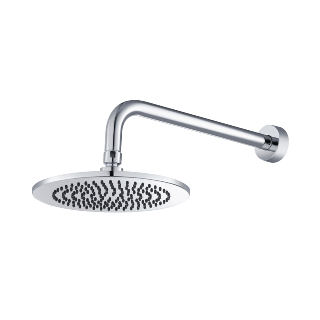 Universal Round Rainhead Shower Head - 8"