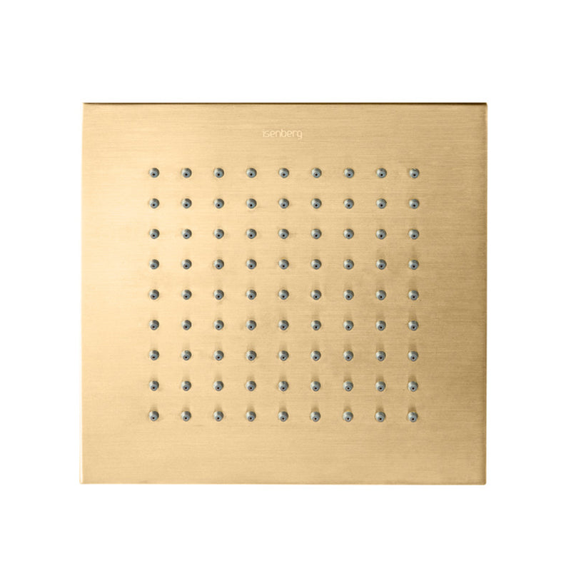 Universal Rainhead Shower Head - Wall Mount - 6" Brass/Brushed Bronze