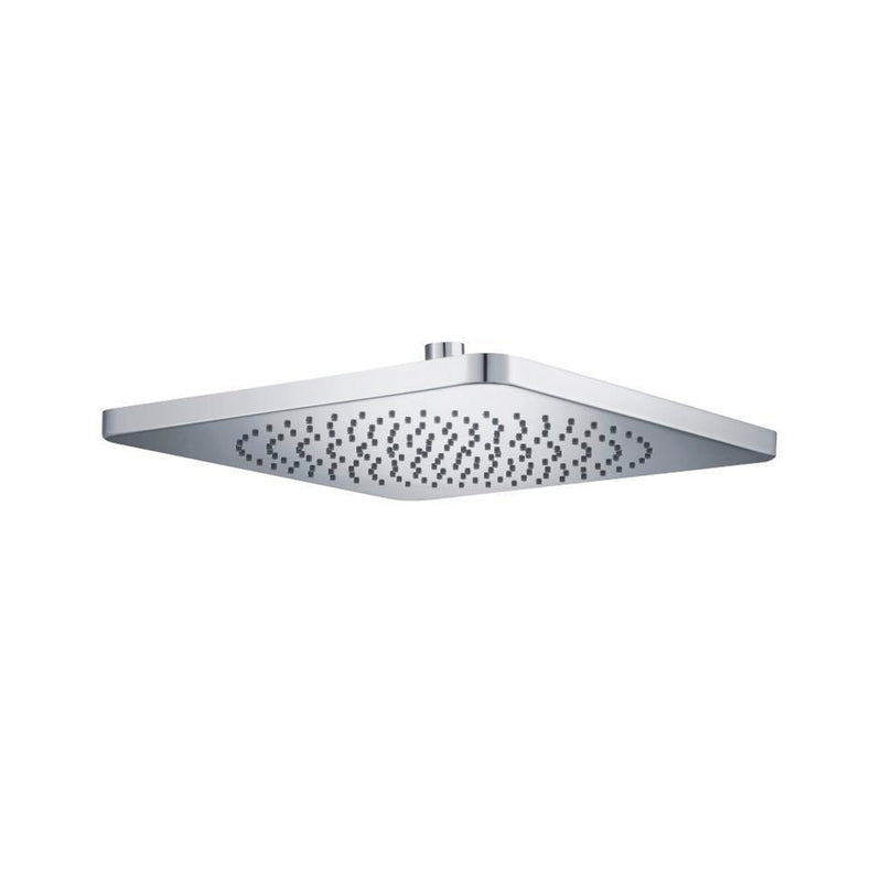 Universal Rainhead Shower Head - Wall Or Ceiling Mount - 12" Brass/Polished Chrome