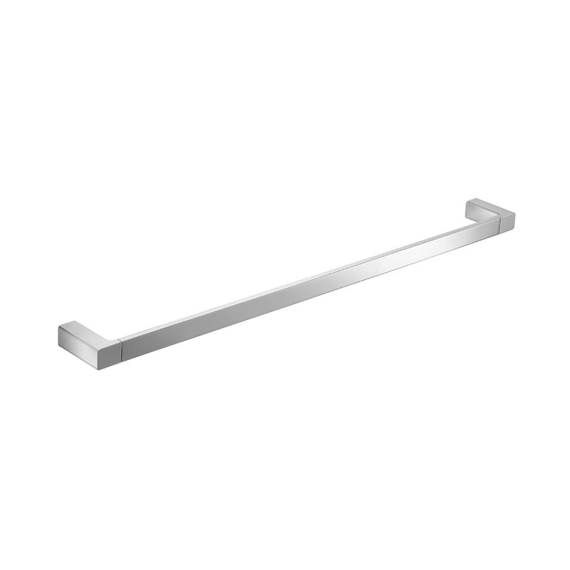 Serie 196 Single Towel Bar - Wall Mount - 24" Brass/Polished Chrome