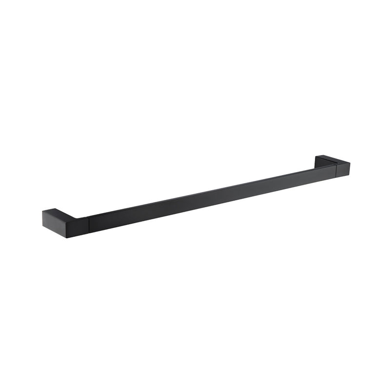 Serie 196 Single Towel Bar - Wall Mount - 24" Brass/Matt Black