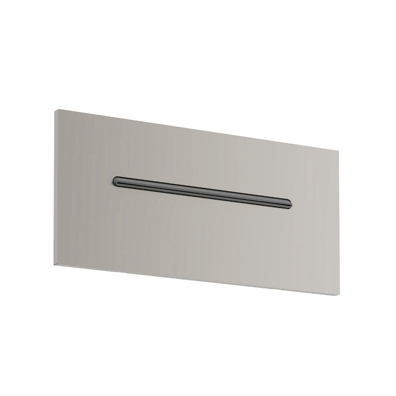 Cascade Flow Built-In Water Fall Tub Spout - Wall Mount - 12" Stainless Steel/Brushed Nickel