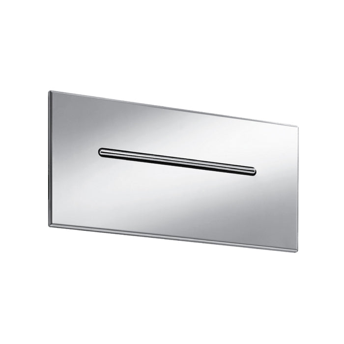 Cascade Flow Built-In Water Fall Tub Spout - Wall Mount - 12" Stainless Steel/Polished Chrome