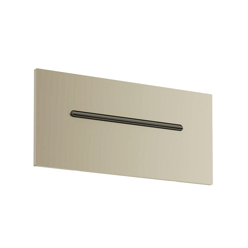 Cascade Flow Built-In Water Fall Tub Spout - Wall Mount - 12" Stainless Steel/Polished Nickel