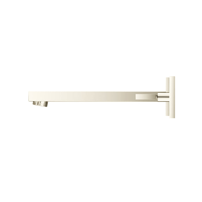 Serie 160 Complete Tub Faucet - Widespread-Wall Mount - 8" Brass/Polished Nickel