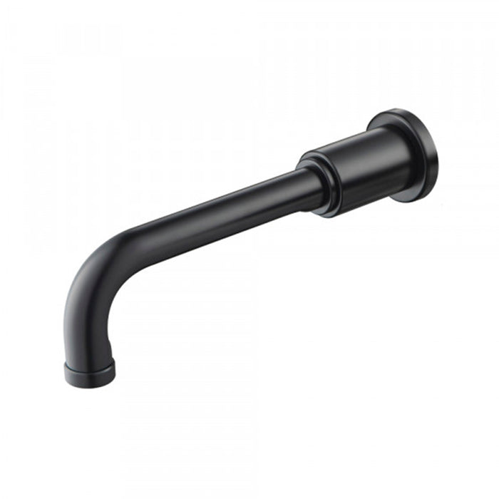 Serie 250 Non Diverting Tub Spout - Wall Mount - 10" Brass/Matt Black