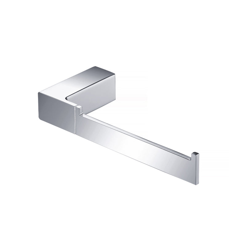 Serie 196 Toilet Paper Holder - Wall Mount - 7" Brass/Polished Chrome