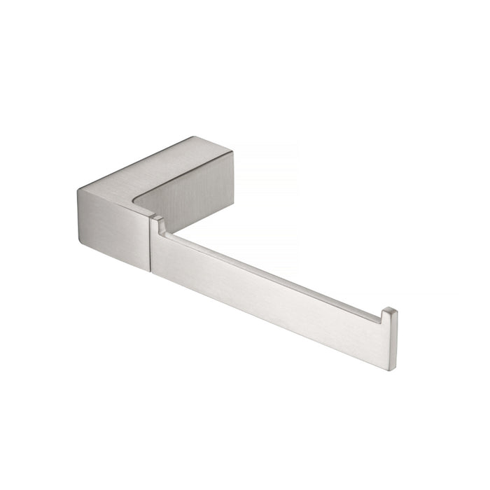 Serie 196 Toilet Paper Holder - Wall Mount - 7" Brass/Brushed Nickel