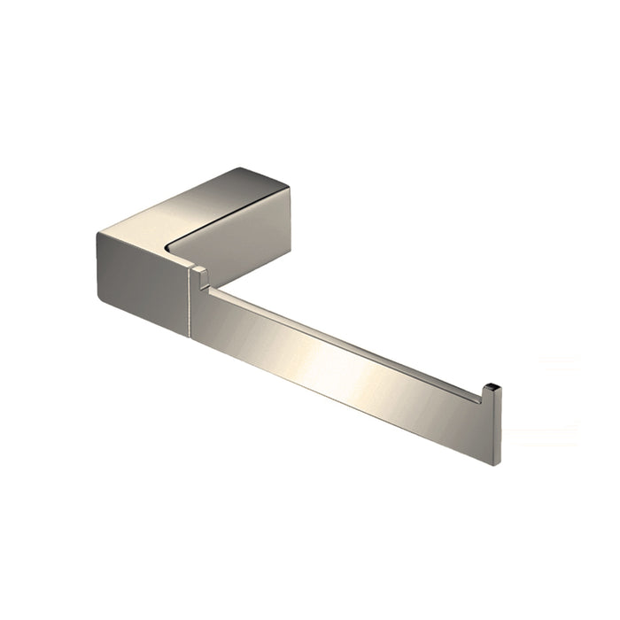 Serie 196 Toilet Paper Holder - Wall Mount - 7" Brass/Polished Nickel