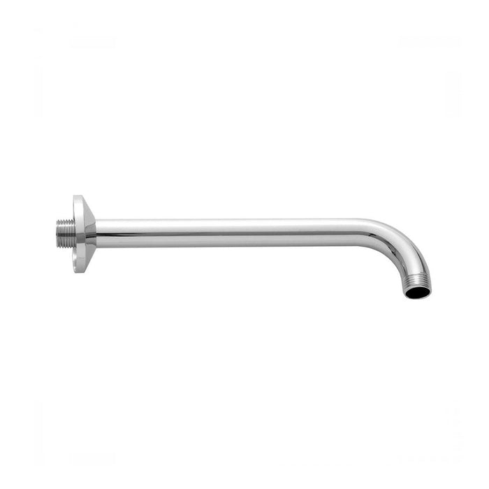 Universal Shower Arm - Wall Mount - 10" Brass/Polished Chrome