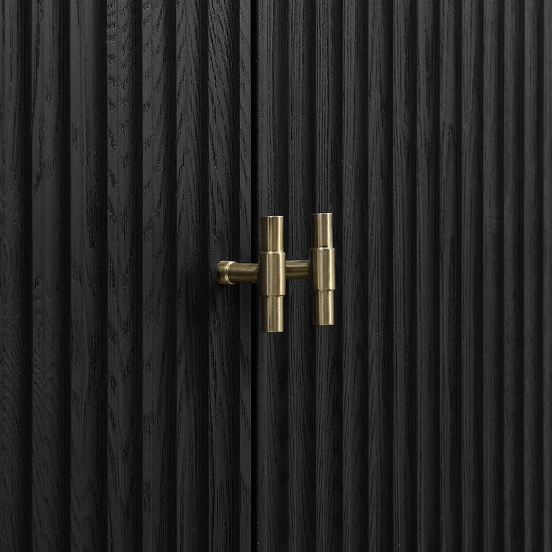 Myrrin 2 Doors And 1 Drawer Bathroom Vanity with White Zeus Quartz Top and Undermount Sink - Free Standing - 36" Wood/Carbon Oak