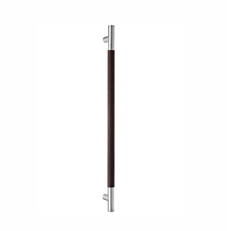 Universal Door Pull Handle - Door Mount - 35" Stainless Steel/Satin/Browm