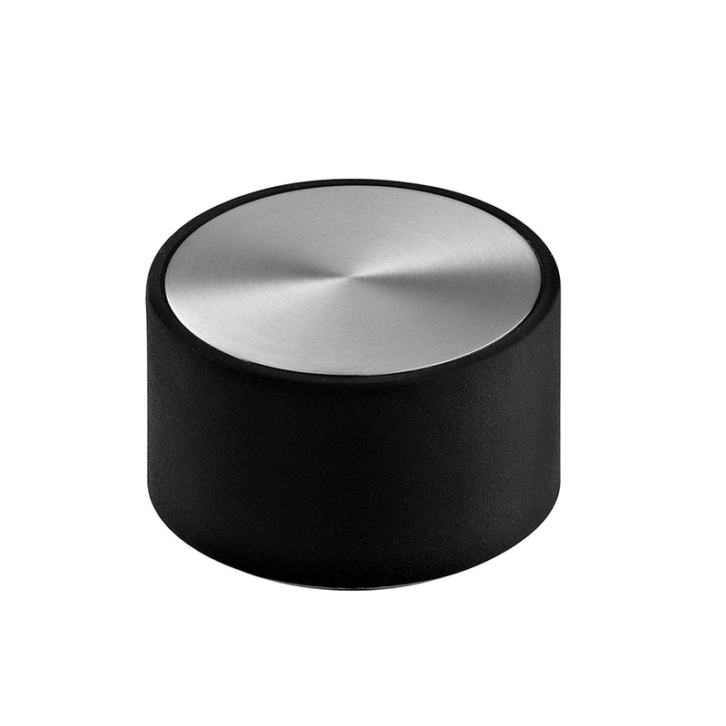 Loft Door Stop - Floor Mount - 2" Stainless Steel/Satin/Black