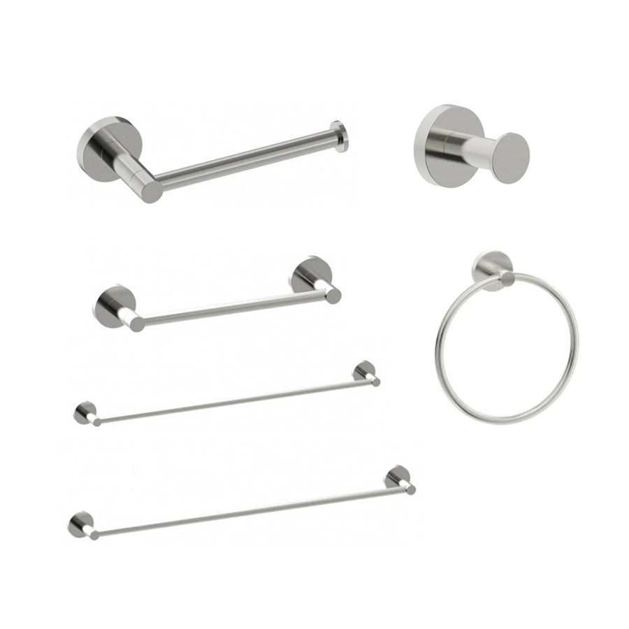 Brushed Nickel Wall Mounted Bathroom Packages