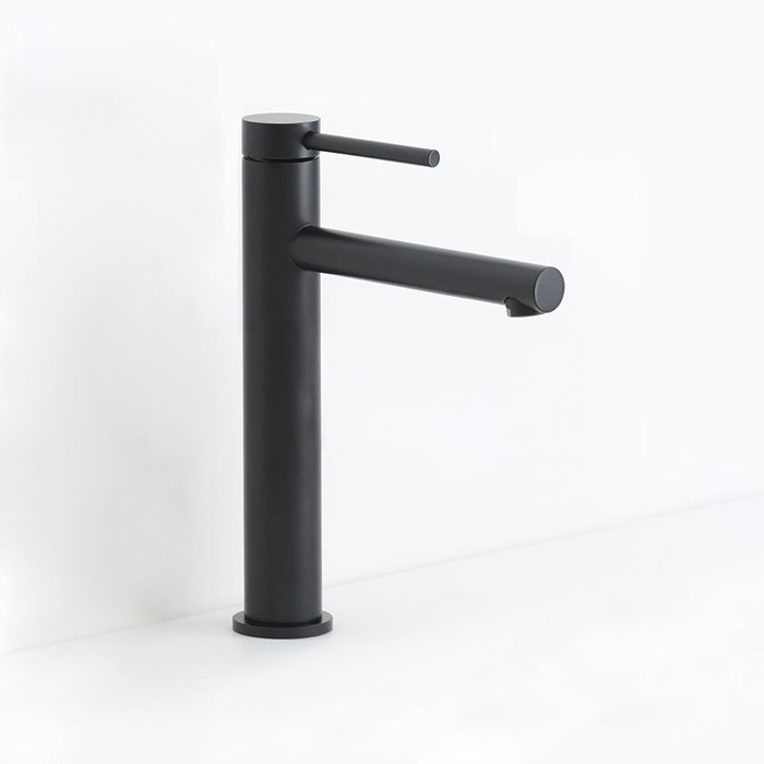 Metro Soho Thin Bathroom Faucet - Vessel - 11" Brass/Matt Black